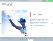 Tablet Screenshot of hogast.com